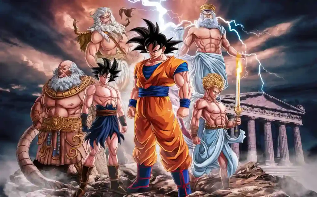 Goku vs. Ancient Greek Gods