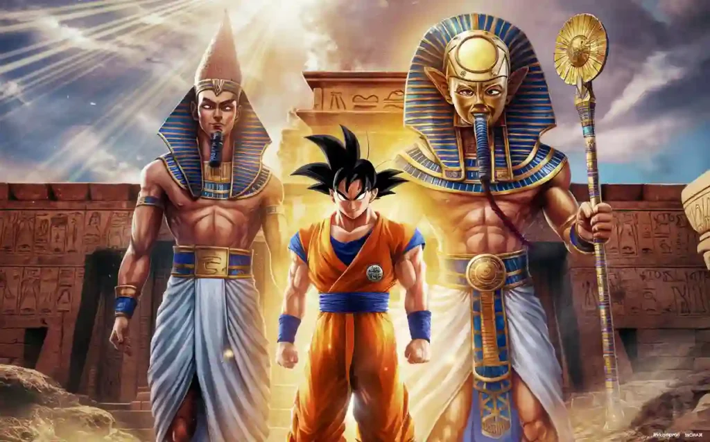 Goku vs. Egyptian Gods