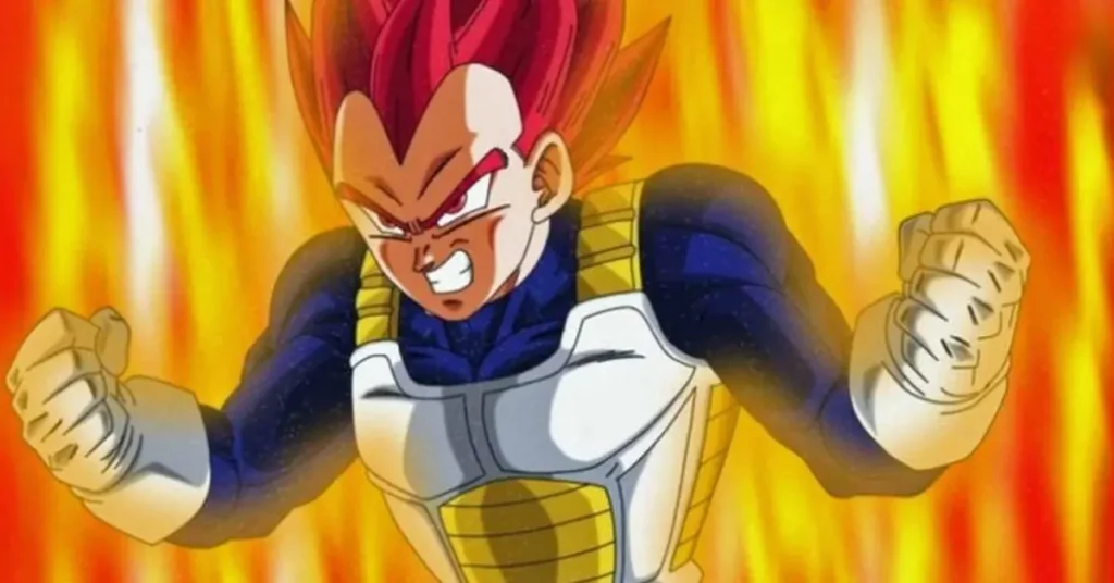 vegeta super saiyan god